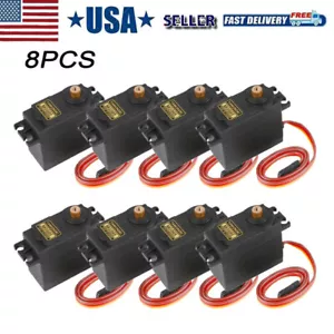 8Pcs 35KG Metal Gear Digital Servo Coreless HIGH TORQUE SPEED Waterproof for RC - Picture 1 of 11