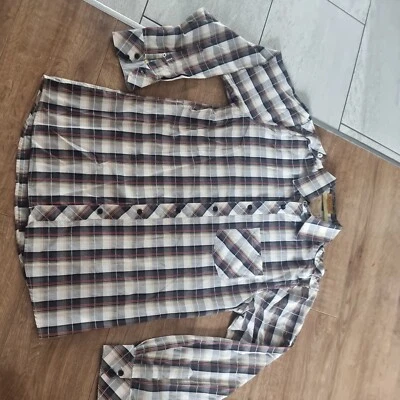 Sovereign Code Mens Long Sleeve Button Up Down Check Shirt Size S - Image 1 of 4