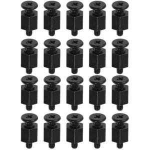Set of 2 Hexagon Head Screws Motherboard Mounting Raising Computer Kit - Afbeelding 1 van 12