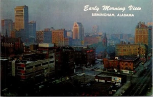 Postal vista de pájaro Birmingham, Alabama AL VISTA DE PÁJARO - Imagen 1 de 2