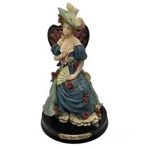 Monti Piero Alabastro Southern Belle Lady Figurine Art Sculpture 9" Spain Style - Picture 1 of 23