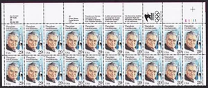 Scott #2699 Theodore von Karman (Rocket Scientist) Plate Block of 20 Stamps MNH - Picture 1 of 2