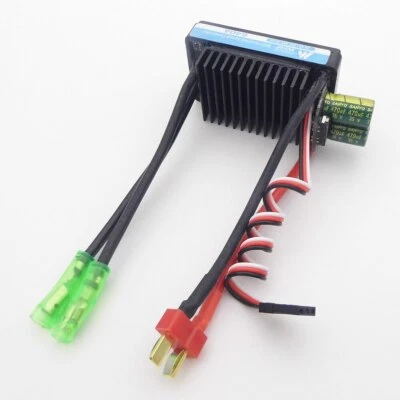 Regolatore velocità motore spazzola 12V 24V 100A ESC 997 775 2 vie fr RC barca auto serbatoio - Immagine 1 di 4