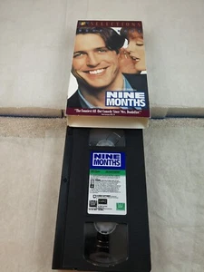 Nine Months (VHS, 1996) Hugh Grant VERY GOOD CONDITION! - Imagen 1 de 3