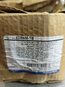 Thomas & Betts XD5NM-TB 1 1/2" Expansion/deflection Coupling - Picture 1 of 3