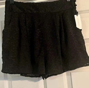 158 $ Anthropologie Lenon Boho bestickt Größe M Seitenreißverschluss schwarz Noir Kleid kurz - Bild 1 von 13