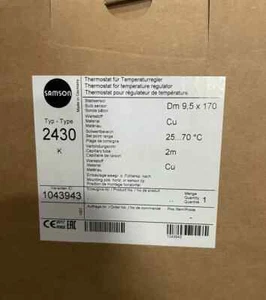 Thermostat Type 2430 K // Var-ID: 1043943 NEW Fast Shipping - Picture 1 of 3