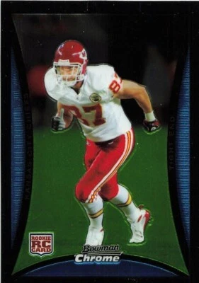 BRAD COTTAM 2008 Bowman Chrome #BC9 Rookie Kansas City Chiefs Football Card - Image 1 of 2
