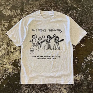 Camisa manga corta The Velvet Underground hip hop FL0420 - Imagen 1 de 4