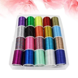 Embroidery Floss Kit Embroidery Thread Spools Metallic Thread Crafts - Picture 1 of 11