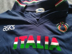player issue Polo Asics Size M Italia / Italy Volleyball Federation - Picture 1 of 7