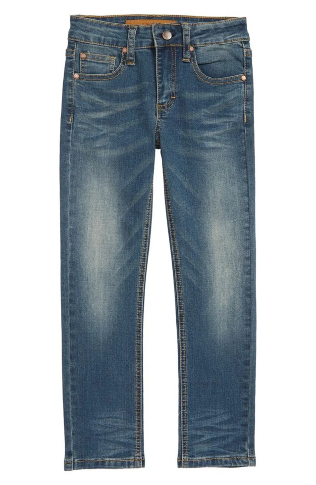 Pantalones de mezclilla elásticos Joe's Brixton color enjuague pierna recta; talla 8 Foto 1 de 4