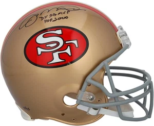 Joe Montana San Francisco 49ers Signed Throwback Authentic Helmet w/Insc - LE 25 - Picture 1 of 2