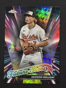 2024 Topps Chrome Logofractor Future Stars #FSLE-10 Jackson Holliday (RC) - Picture 1 of 1