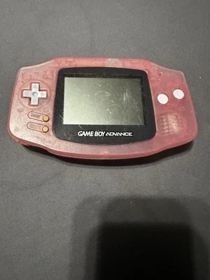 Game Boy Advance GBA OEM LCD Screen 40 Pin Buttons And OEM Shell Pink - Image 1 of 2