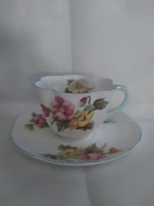Shelley "Begonia" Teacup And Saucer Set - Picture 1 of 9