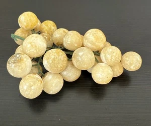 Vintage weiße Alabaster Traube Cluster poliert - 7 Zoll - Bild 1 von 10