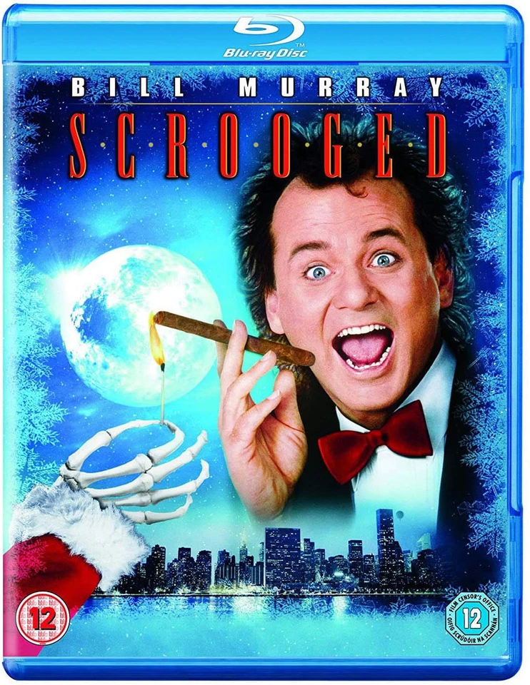 Scrooged (Blu-ray) David Johansen John Forsythe Buddy Hackett Bobcat Goldthwait - image 1 of 2