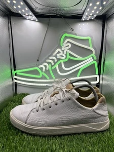 Zapatillas de cuero convertibles blancas OLUKAI Lae'ahi Li 'Ili para hombre talla 8,5 - Imagen 1 de 9