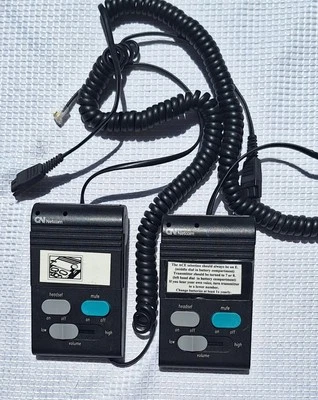 Two GN Netcom MPA II Multi Purpose Headset Amplifier Unit 4068011-C Untested  - Image 1 of 4