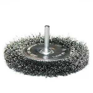 Rundbürste d 70 x s 6 x 0,3 Stahl , für Bohrmaschine , Rundbürsten - Bild 1 von 1