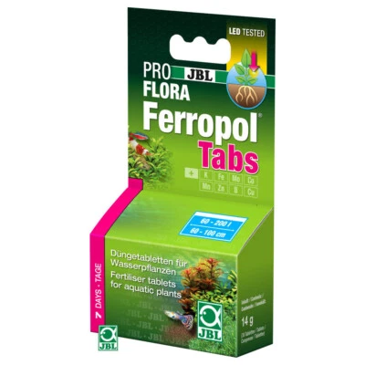 JBL Ferrotabs 30 Tabletten für Pflanzenpflege für Aquarien 750 l Nährstoffe - Bild 1 von 4