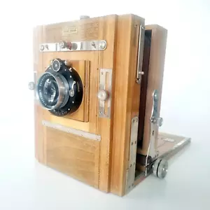 Camera GILLES-FALLER 13x18 + Schneider XENAR 4.5 210 Compound shutter VG+ - Picture 1 of 15