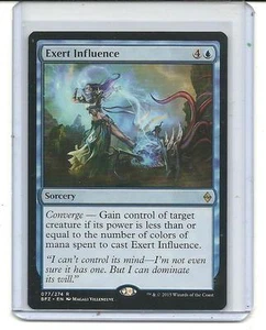 Ejercer Influencia - Batalla por Zendikar - Magic the Gathering - Imagen 1 de 4