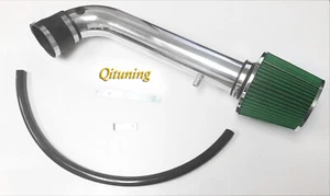 Black Green Air Intake System Kit + Filter For 2012-2016 Jeep Wrangler 3.6L V6 - Picture 1 of 1