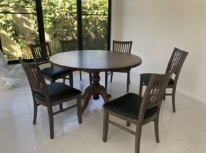 Brand new Dark brown Dining chairs - Picture 1 of 3