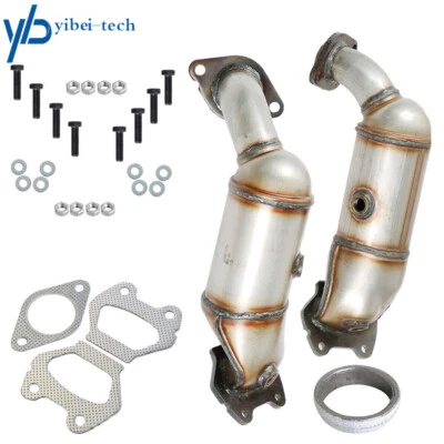 Convertidor catalítico delantero izquierdo y derecho para Dodge Grand Caravan 2011-2016 3,6 L V6 Foto 1 de 4