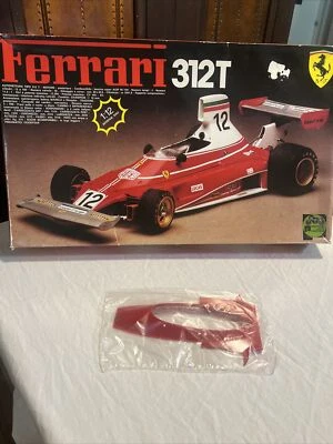 Peça de capota superior Protar Ferrari 312T 1:12 carroceria modelo vintage kit peça - Imagem 1 de 4