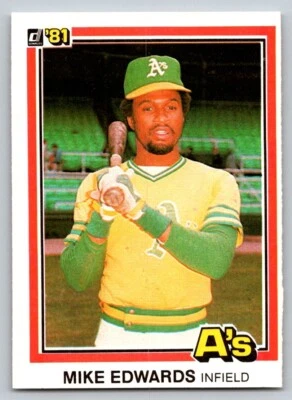 1981 Donruss - Mike Edwards #497 - Image 1 of 2