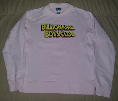 SUDADERA JERSEY CLUB BILLIONAIRE BOYS GRANDE ROSA ASTRONAUTA CUELLO REDONDO LOGO Foto 1 de 4