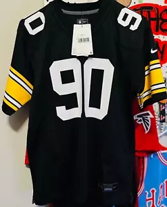 NWT Youth Nike T.J. Watt Pittsburgh Steelers Jersey Size Large. - Picture 1 of 6