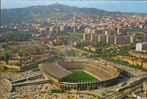 FOOTBALL CP STADE LE CAMP NOU BARCELONE ESPAGNE - Picture 1 of 2