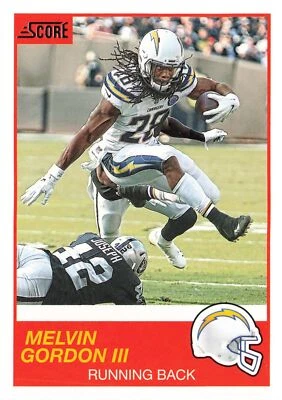 Melvin Gordon III 2019 Score #23 Los Angeles Chargers - Image 1 of 2