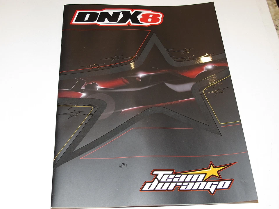TEAM DURANGO DNX8 1/8 BUGGY OWNERS INSTRUCTION MANUAL - Image 1 of 1
