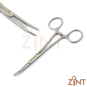 Pinzas hemostáticas quirúrgicas Kelly Abrazadera de bloqueo Pinza arterial Alicate emostático - Imagen 1 de 3