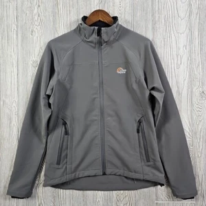 Lowe Alpine Women's Jacket Medium Gray Full Zip Windbreaker Walking Hiking - Picture 1 of 12