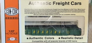 Con-Cor HO Kit 50’ Gondola Reading #37208 NIB - Picture 1 of 3