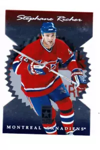 1996-97 DONRUSS ELITE STEPHANE RICHER DIE CUTS STARS 36 MONTREAL CANADIENSES - Imagen 1 de 1