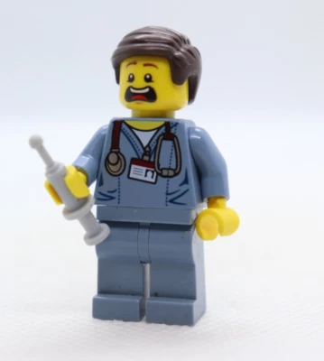 Dr. Mcscrubs 70811 Doc Doctor Scrubs Movie LEGO® Minifigure Mini Figure - Image 1 of 4