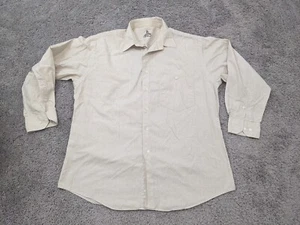Vintage Hugo Boss Classic Dress Shirt Men's 16.5 32/33 Stripe Long Sleeve Button - Picture 1 of 12
