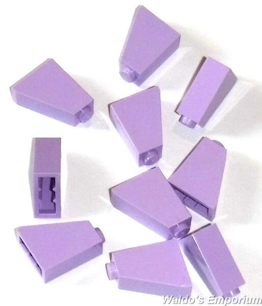 Nuevo Lego SLOPE 65 grados 2x1x2, 60481 lavanda cantidad 10 Foto 1 de 1