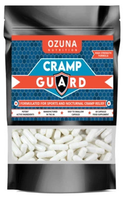 OZUNA NUTRITION CRAMP RELIEF - LEG CRAMPS, RESTLESS LEG SYNDROME, RLS - HIGH STRENGTH CASULES