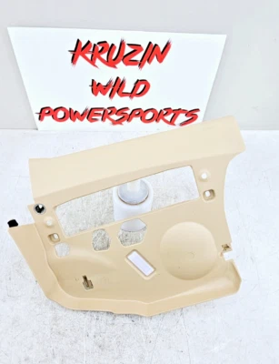 BMW 430i Serie 4 2014-2020 panel de cubierta frontal derecho debajo del tablero beige OEM Foto 1 de 4