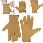 Safety Gloves for Men Premium Cowhide Leather Welding Gardening Sports
