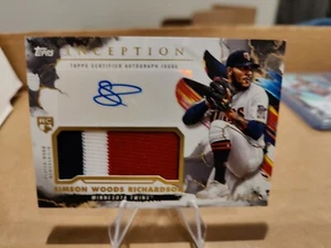 2023 Topps Inception - Inception Autograph Patch #IAP-SWR Simeon Woods... - Picture 1 of 4