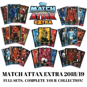 MATCH ATTAX EXTRA 2018/19 18/19 FULL SETS MOTM, UPDATES, BALLERS.., ALL MINT! - Picture 1 of 10